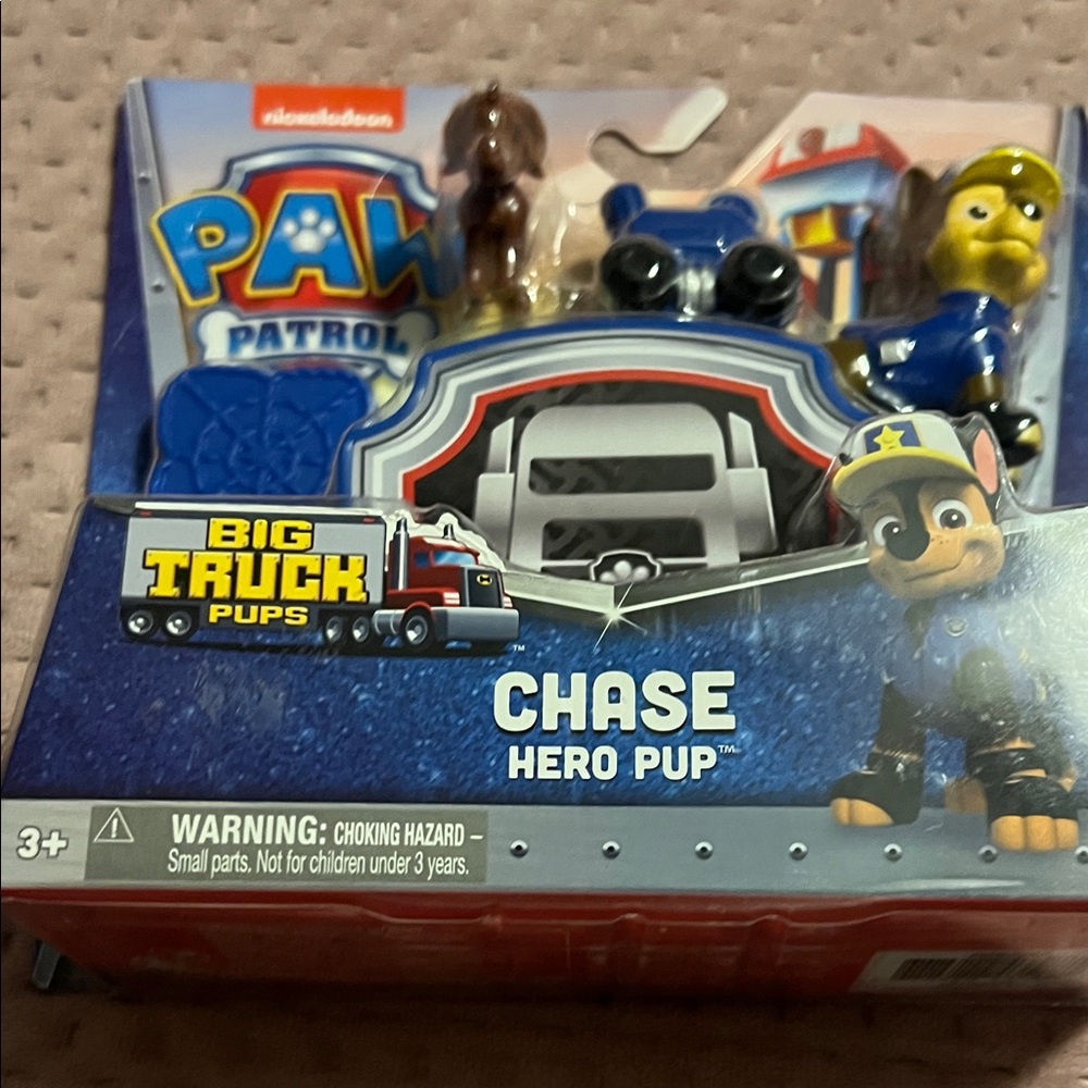 Nickelodeon PAW Patrol Chase Big Truck Pup - Blue and Yellow